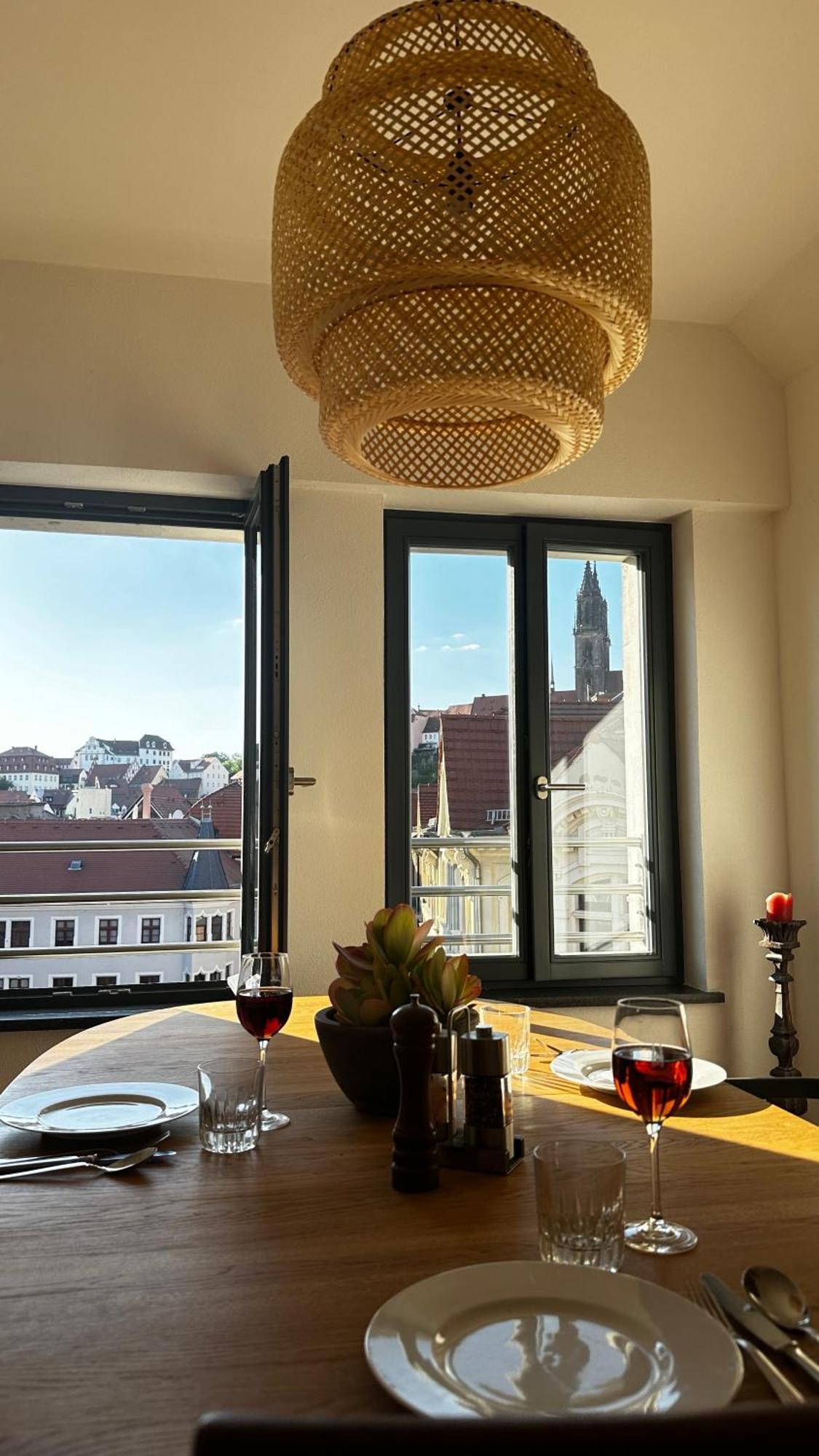 Ruhige-Moderne Wohnung Mit Burgblick Meißen Exteriér fotografie