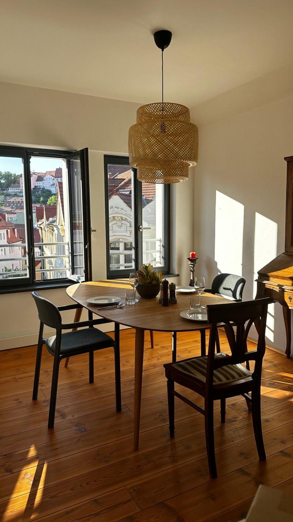 Ruhige-Moderne Wohnung Mit Burgblick Meißen Exteriér fotografie